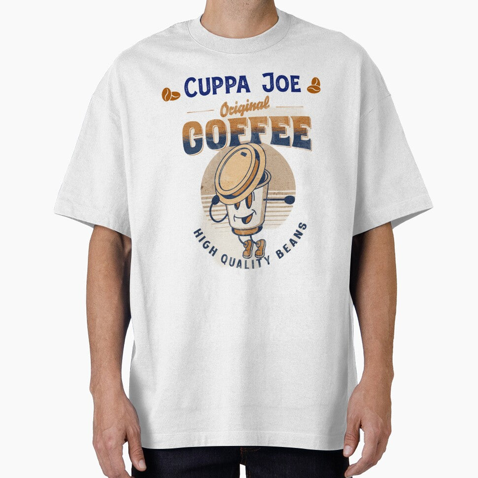 Retro Cuppa Joe Original Coffee by BeansHotTees