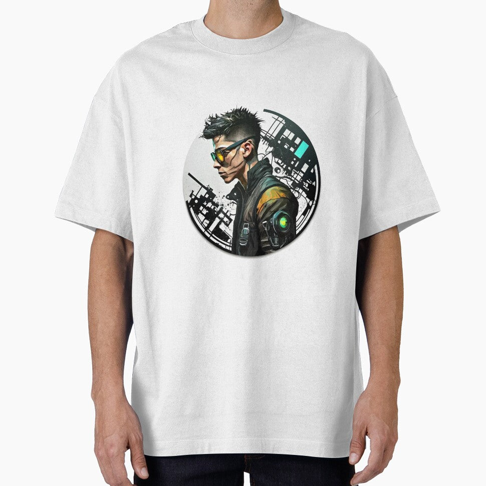 Cyber punk geek by omar-sticker11