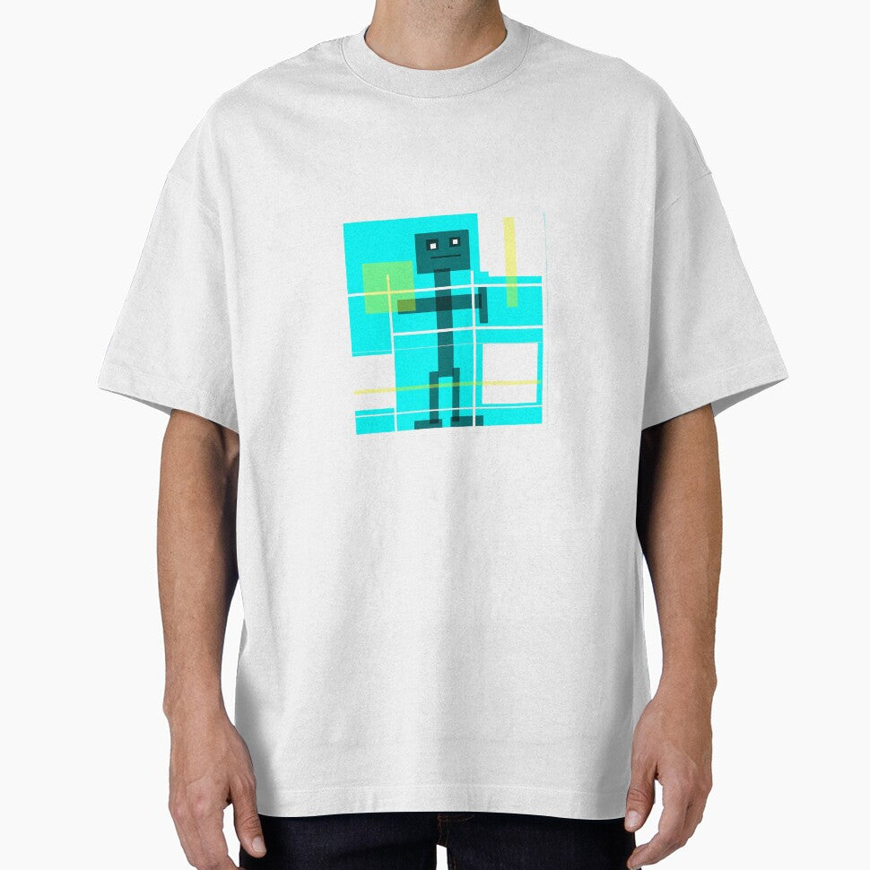 Robot Bob, modern abstract by ackelly4