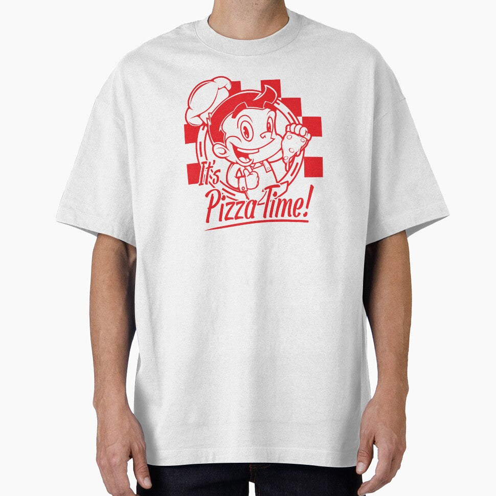 It's Pizza Time / Pizza Lover Graphic Design by swiftyspade
