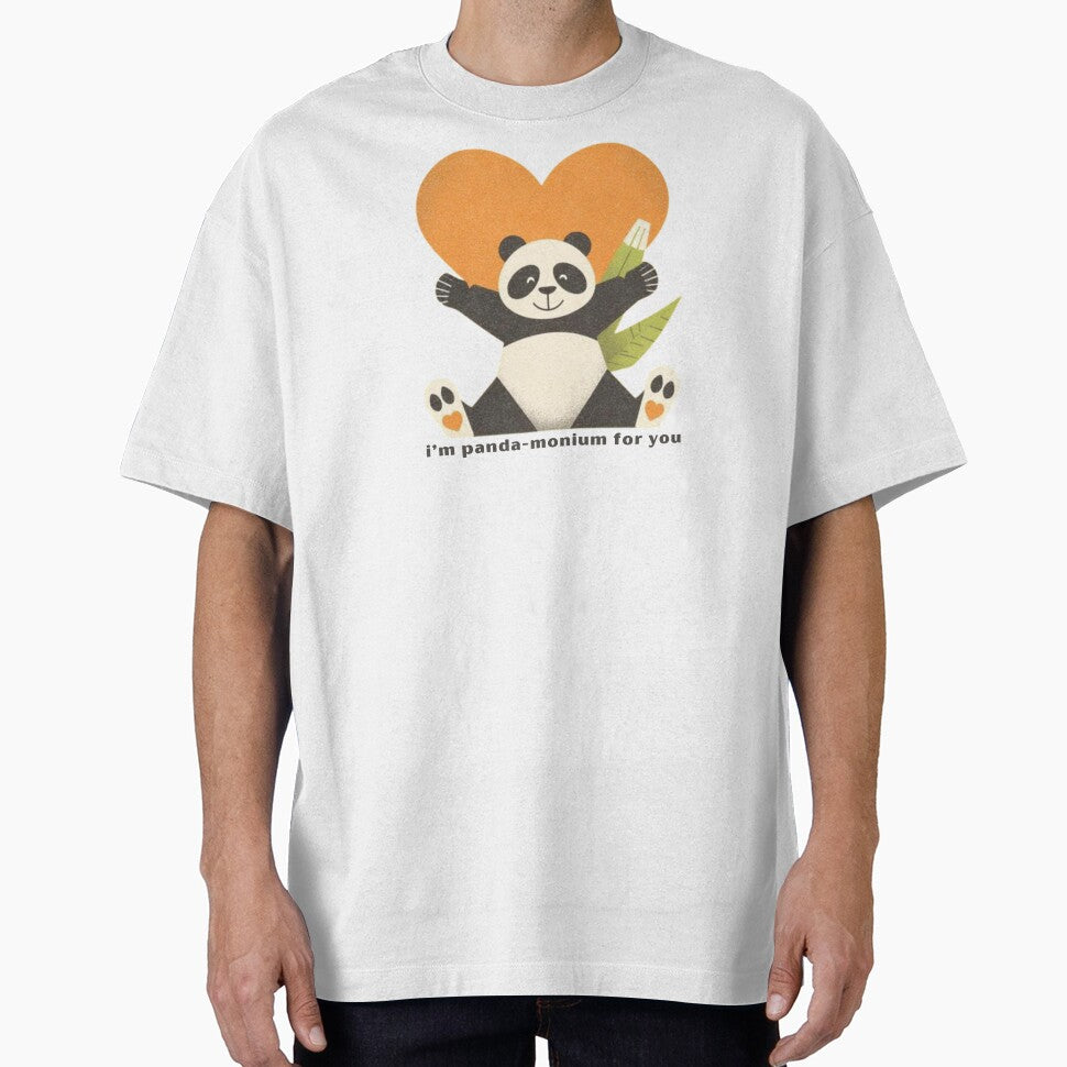 I’m Panda-monium For You - Cute Pun | TeeHee Puns Funny Design by TeeHee Puns