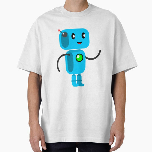 Adorable Robot With A Precious Face Drawn in The Kawaii Style by CreativeCranium