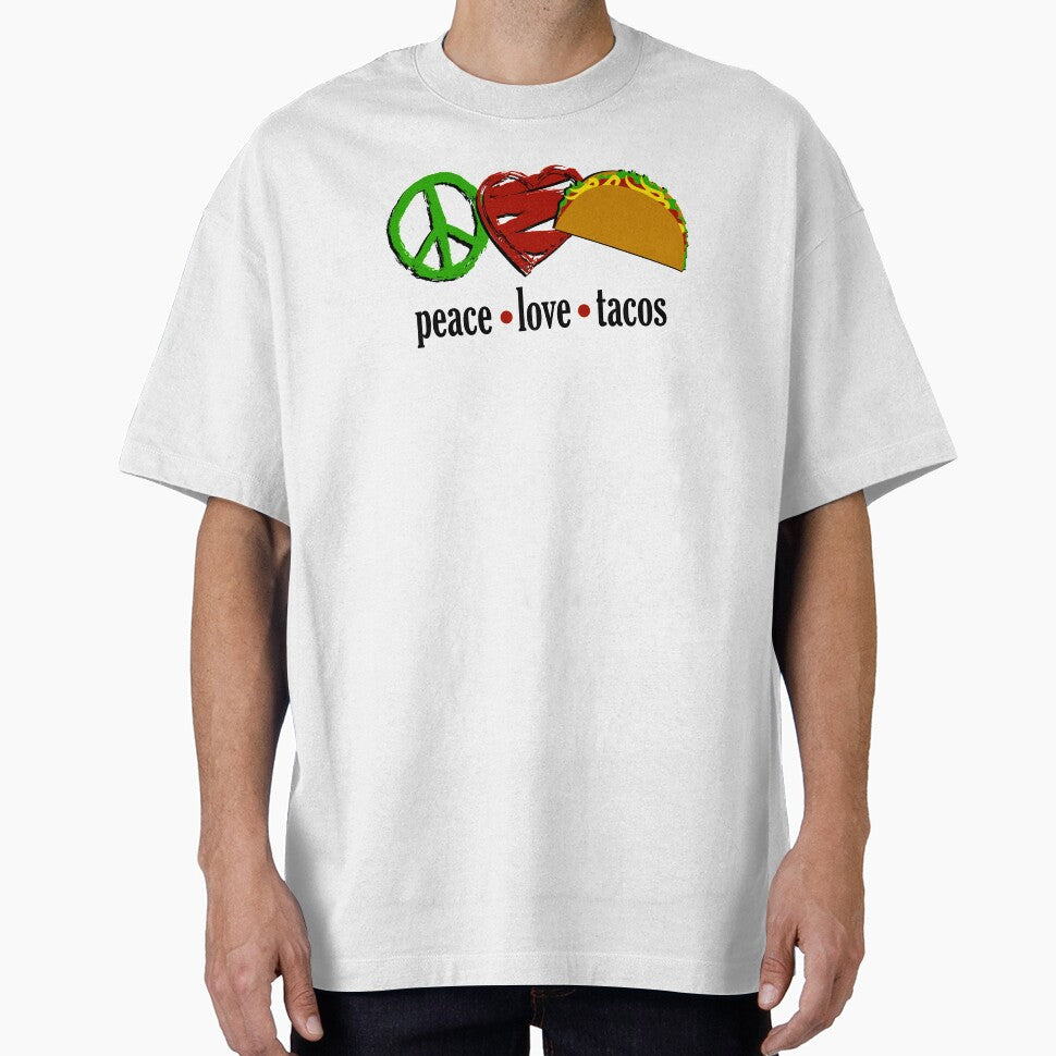 Peace Love Tacos-gift idea for taco lovers by BRtisticDesigns