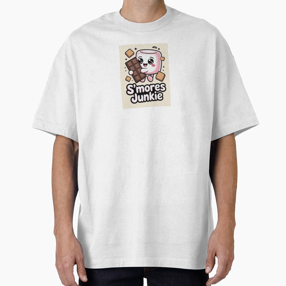 S'mores Junkie Cute Marshmallow Dessert Lover Art by GraffKingz