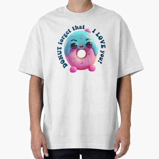 Donut Pun Kawaii| Funny sayings| Donut Puns| Donut forget that I love you by Createya