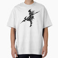 Final Fantasy Main Logo - Dragoon/ Lancer Silhouette by NEOFO
