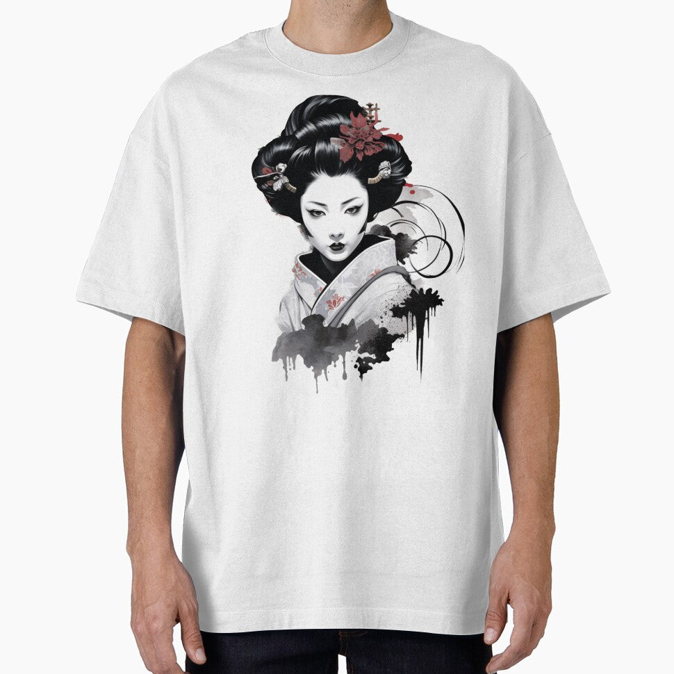Mystic Elegance: Portrait of a Geisha_4 by BorczVisuals