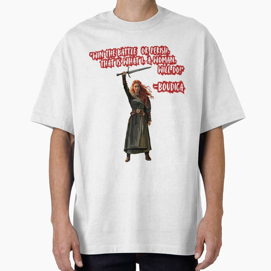 Boudica Quote, "I Will Win the Battle or I Will Perish" as a Woman, Resist, Inspiring, Feminist Quote by Kristi Brooks