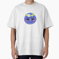 Kawaii Blueberry Dot Art by Cardiff Creative