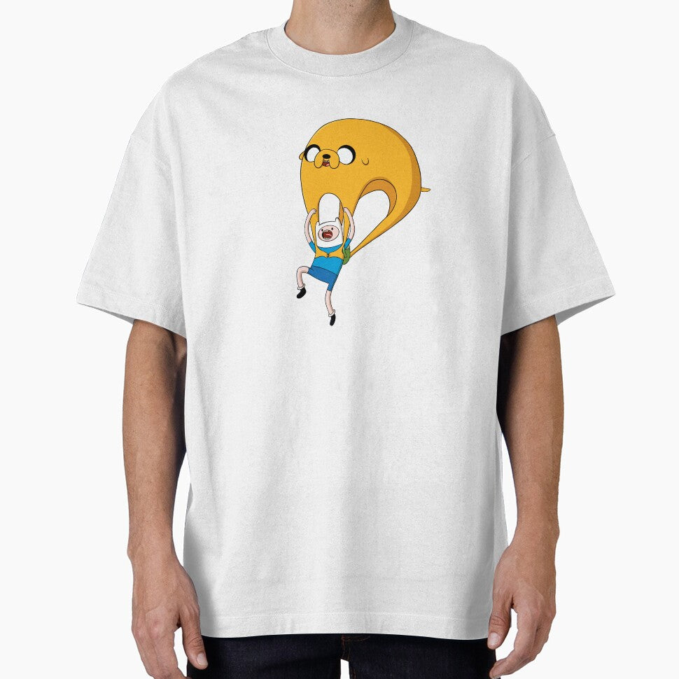 Finn and Jake Freefallin’ by Random-Raskal