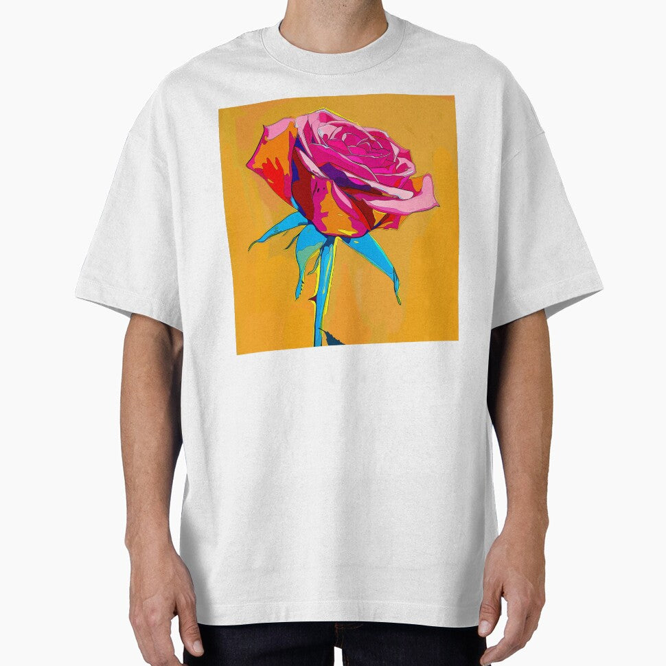 Red Rose Pop Art 1 by AstroRisq