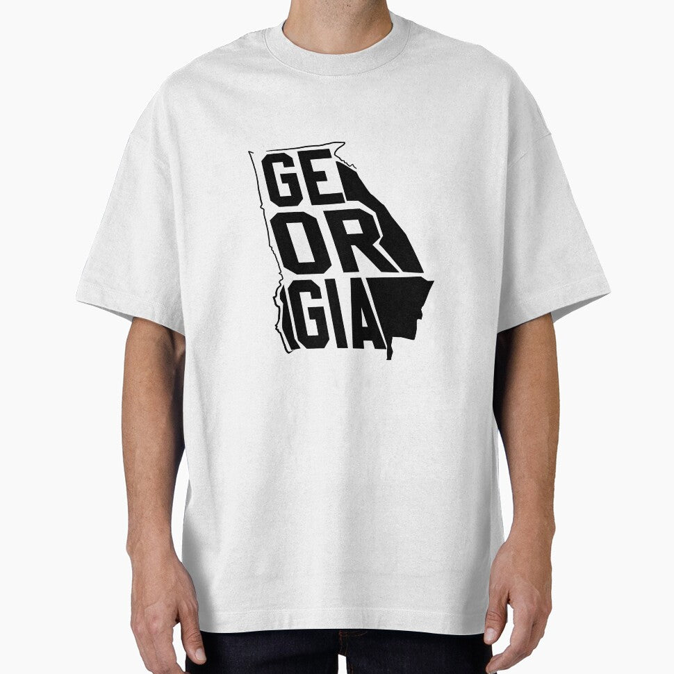 Custom State Map Graphic Design – Detailed & Stylish Maps_Georgia by RonJoshArts