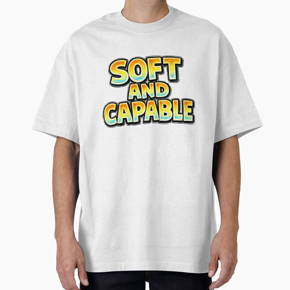 SOFT AND CAPABLE – hand drawn childlike typography by Mac Sketches