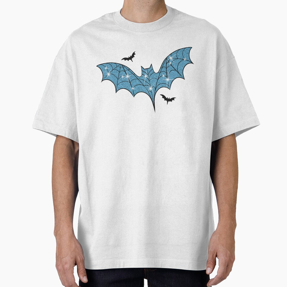 Blue Spider Web Bat by gross-girl99