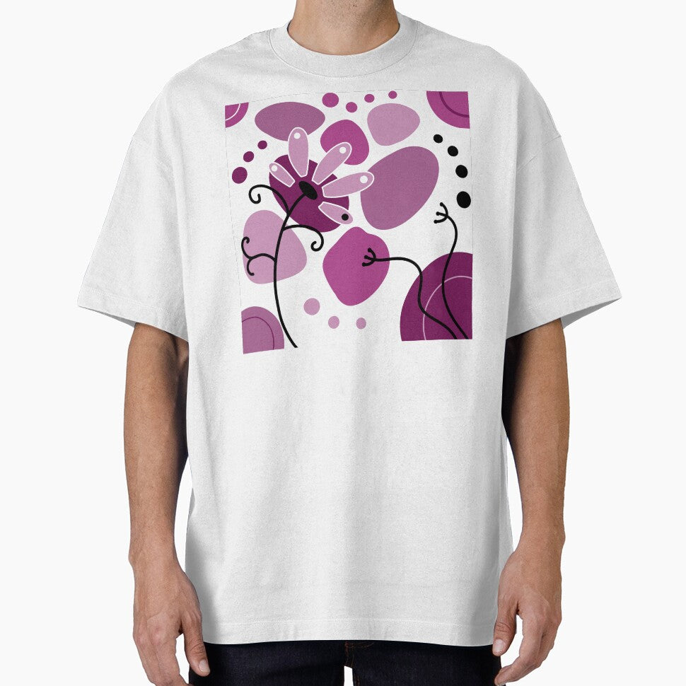 Purple Whimsical Boho Design by Sartoris Art