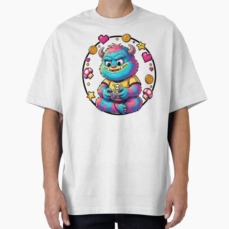 Neon Monster Gamer Mascot by AzmyStore.as