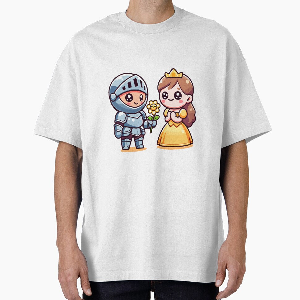 Adorable Knight and Princess - Kawaii Medieval Romance by Akioos