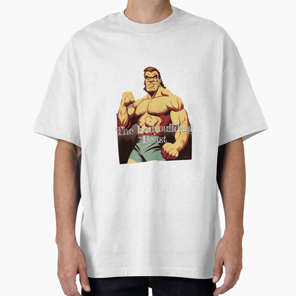 The Bodybuilding BeastDesignBodybuilding Fitness Gym Workout Exercise Merch Print Design by tengamerx