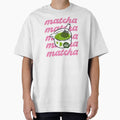 Retro Matcha Club Pink Typography Bowl And Whisk by krystalRomanart
