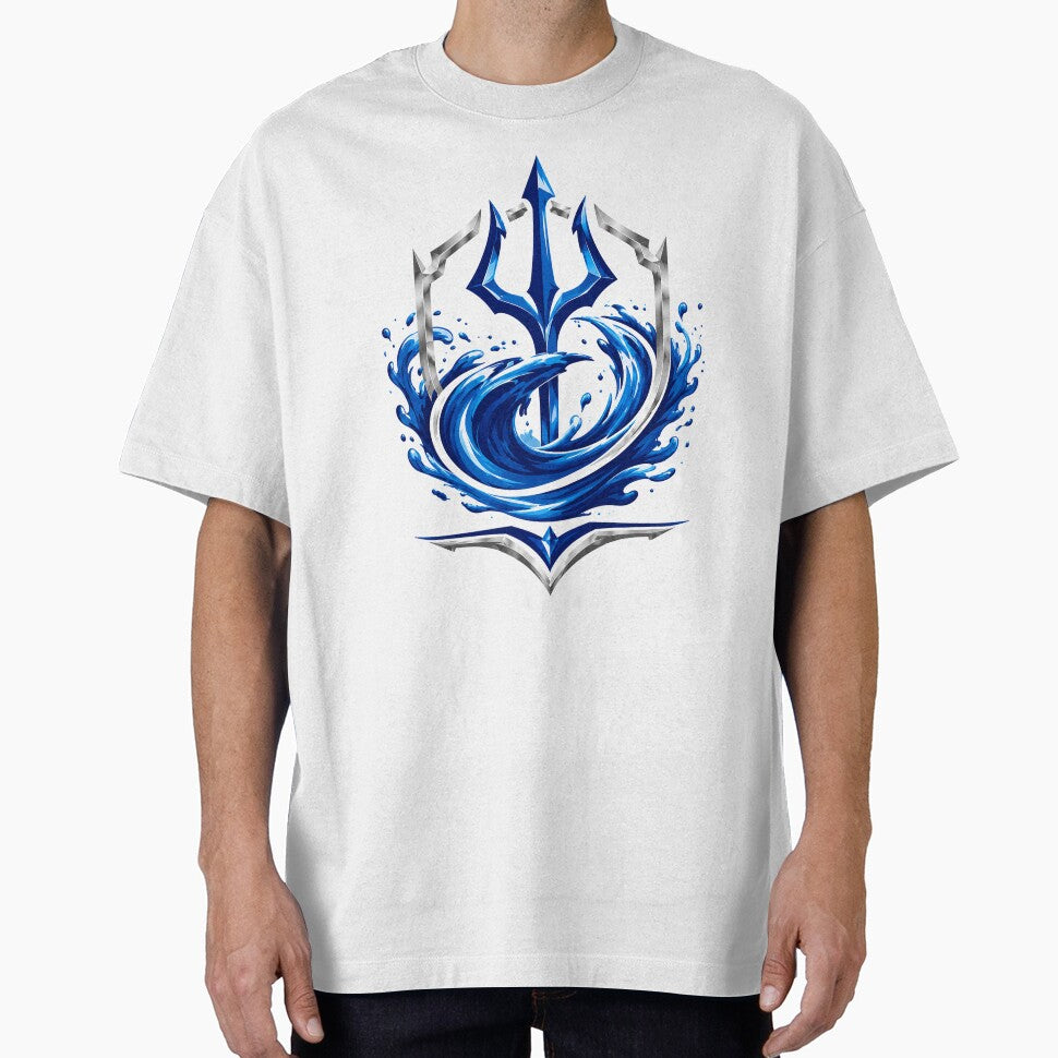 Trident of House Aqua by Inkmatic Studio