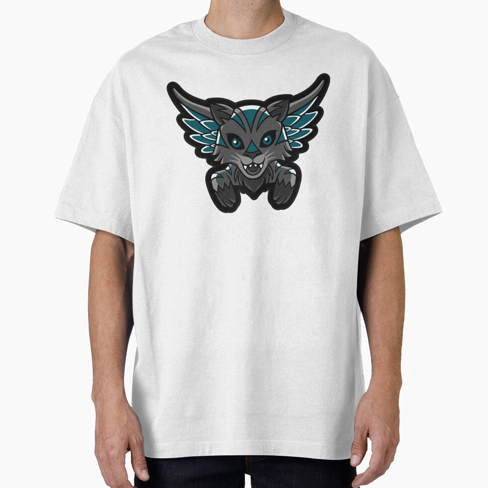 Flying Fantasy Cat Design by joabaj
