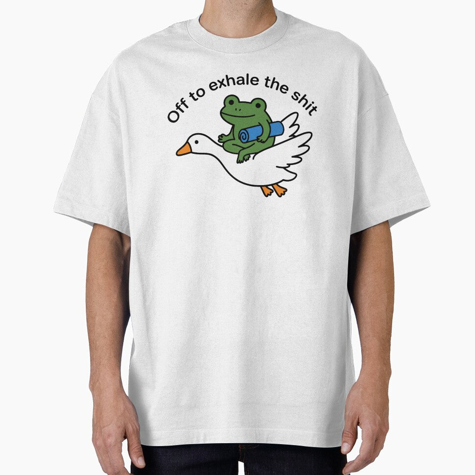 International Yoga Day Funny Frog Yoga Lover Meme by gunaone-design