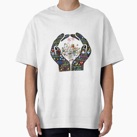 Yoga Love And Peace In a Hand by OmniDeals