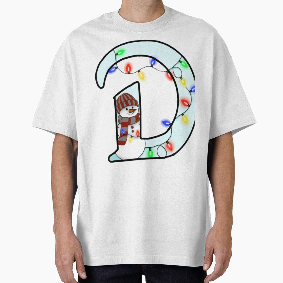 Holiday themed letter D by Artistkhg