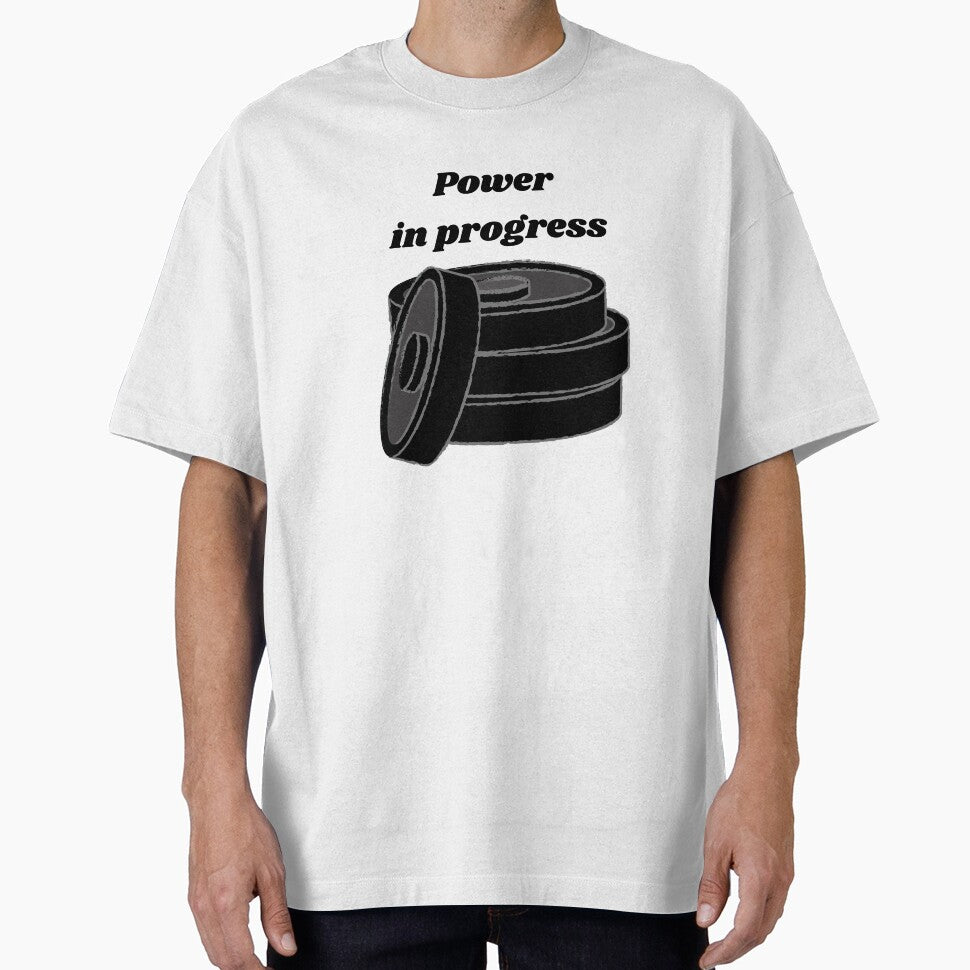power in progress Minimal Fitness by AchraffPrint