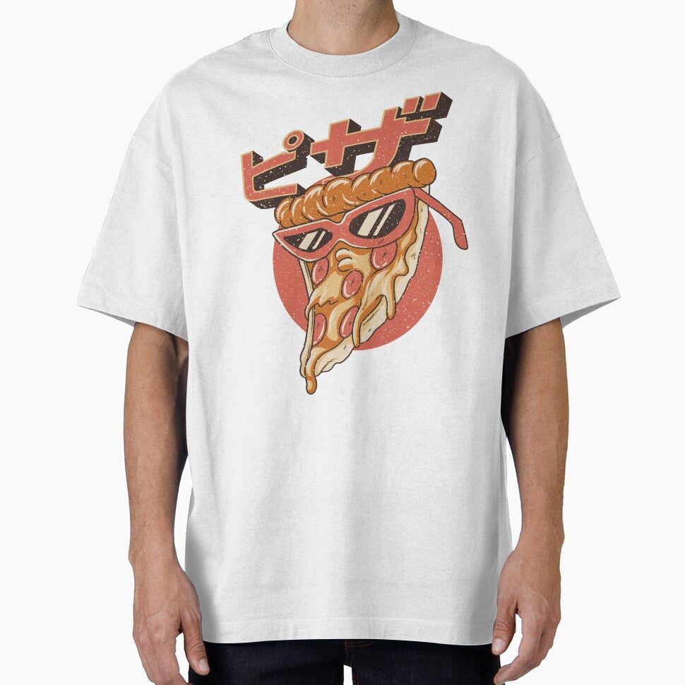 Kawaii Pizza Classic T-Shirt T-Shirt T-Shirt by afdesignz