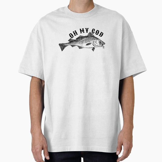 Oh My Cod, Funny Fish Pun by juliaplusgents