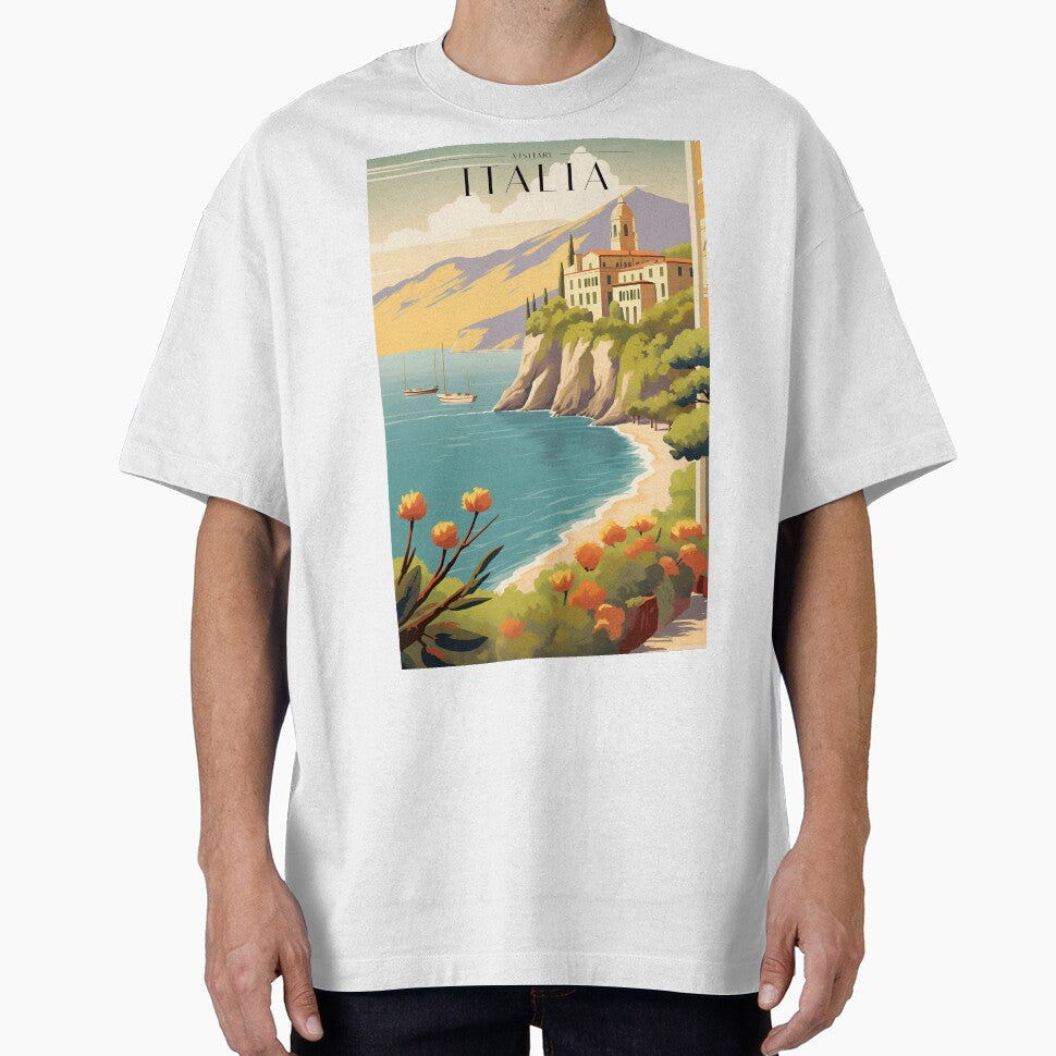 Retro Italy Travel Poster by deep-breath