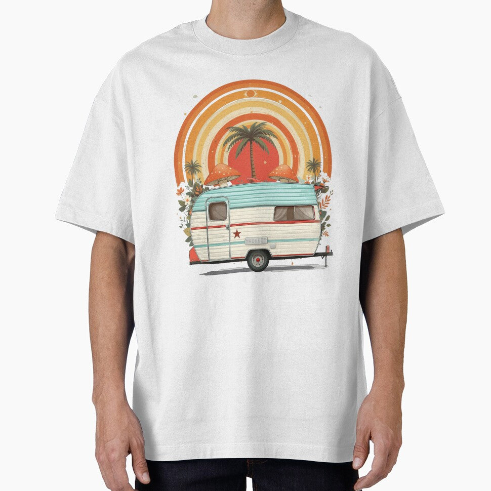 Retro Camper Holiday by Amet Hermawan