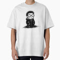 Worried Child Oversized Manga Hoodie by PixelStudioBe