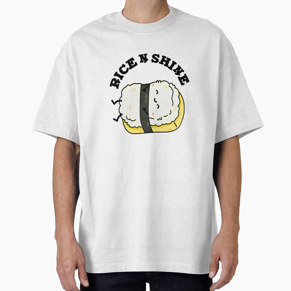 Rise And Shine Cute Sushi Pun by punnybone