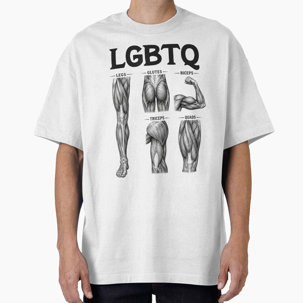 LGBTQ Legs Glutes Biceps Triceps Quads Gym Lover Workout by ZalcArtStore