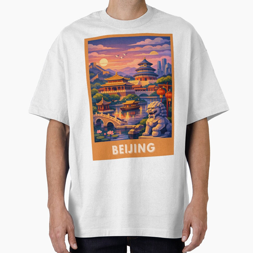Beijing Postcard Illustration by MatthewHeights