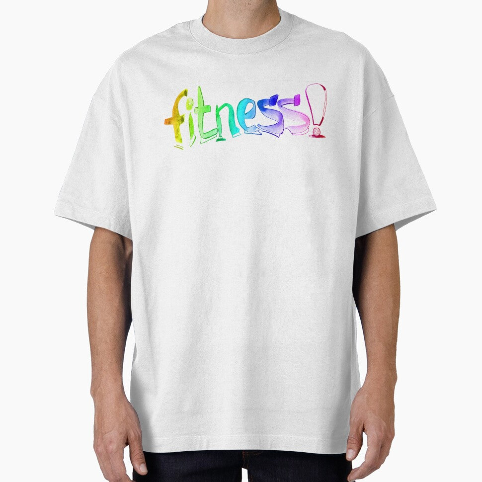 Fitness watercolor lettering |  Fitness crafty hand lettering by lausn