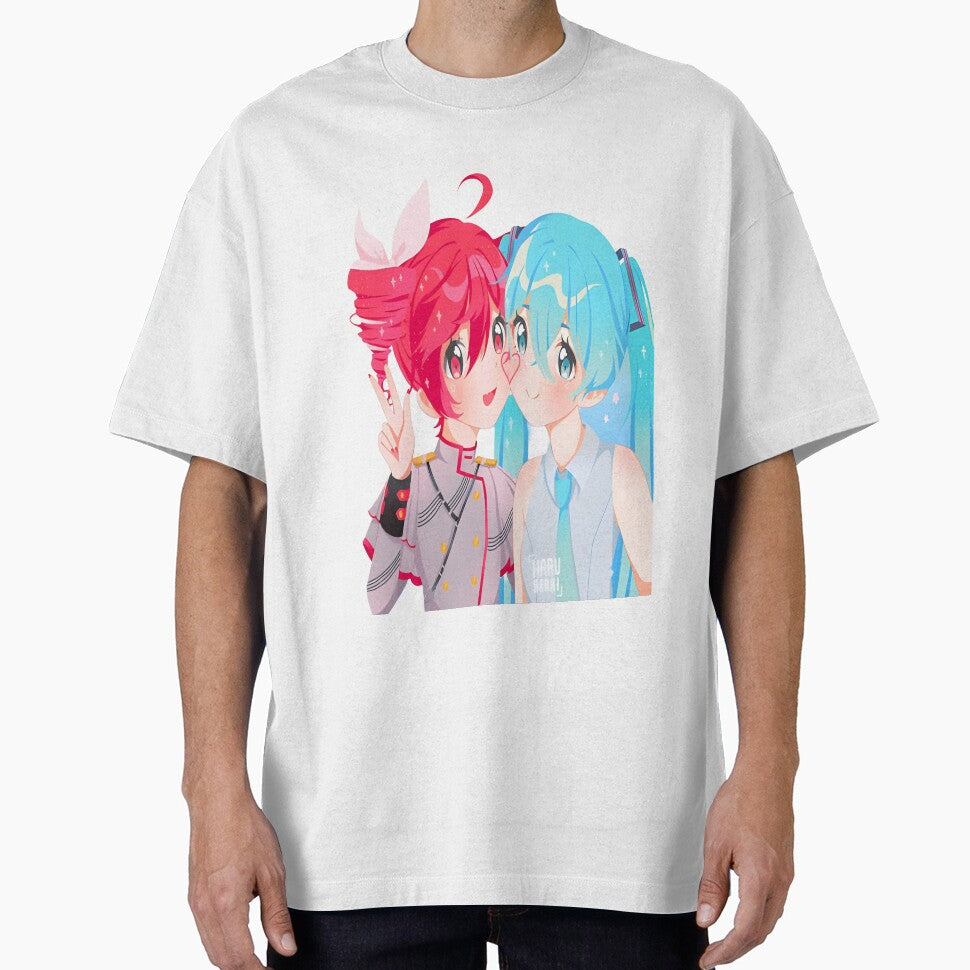 Kasane teto x miku by RadiantGraphics
