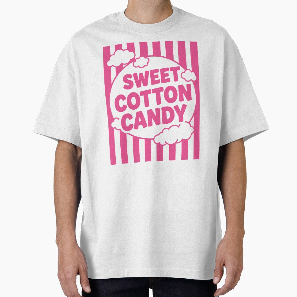 Bold Pink Sweet Cotton Candy Retro Typography by Imaginationbeyond