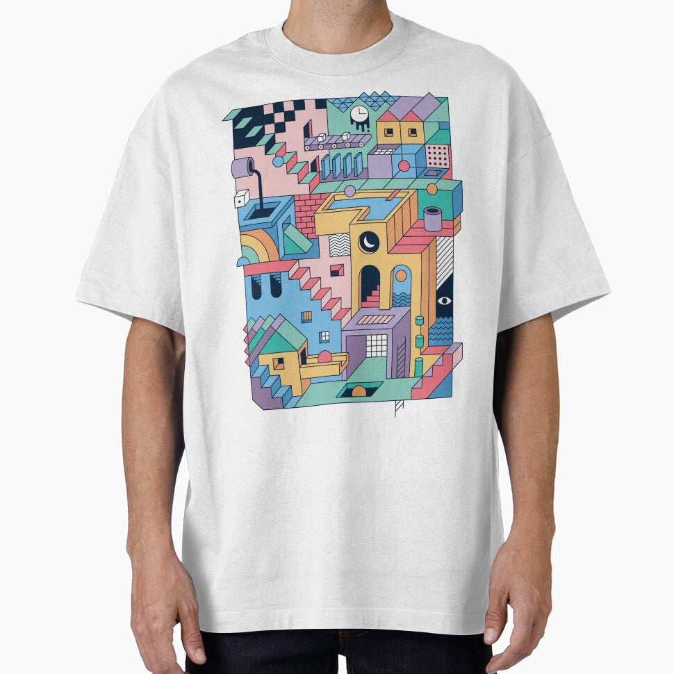 80's Escher by thepapercrane
