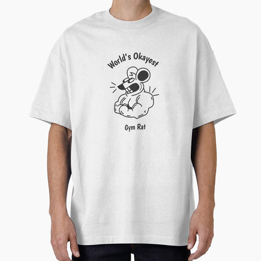 World’s Okayest Gym Rat Fitness Gym by PTMerchco