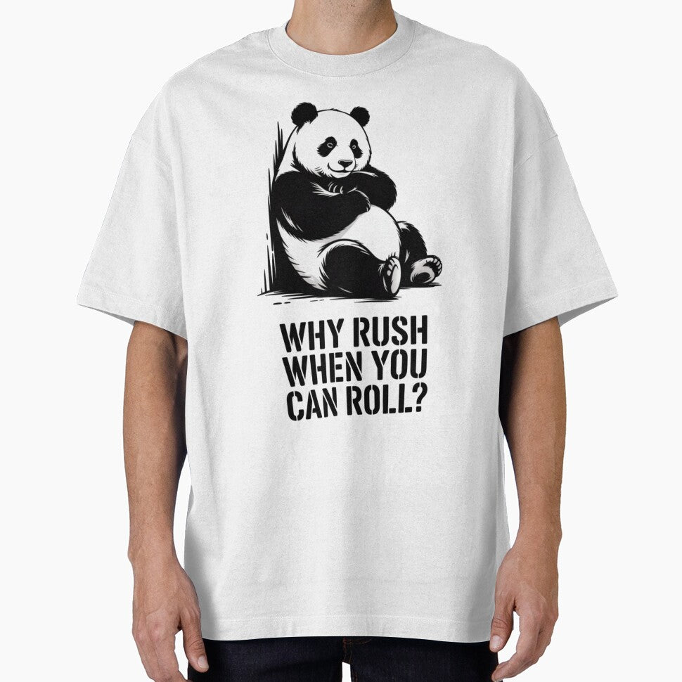 Lazy Panda - Why rush when you can roll? by 123ks
