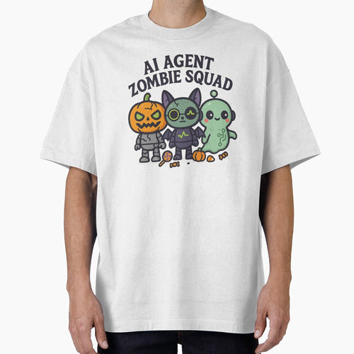 AI Agent Zombie Squad – Cute Tech Halloween Crew Design by mliotard