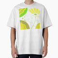 Vibrant Yellow Whimsical Boho Design by Sartoris Art