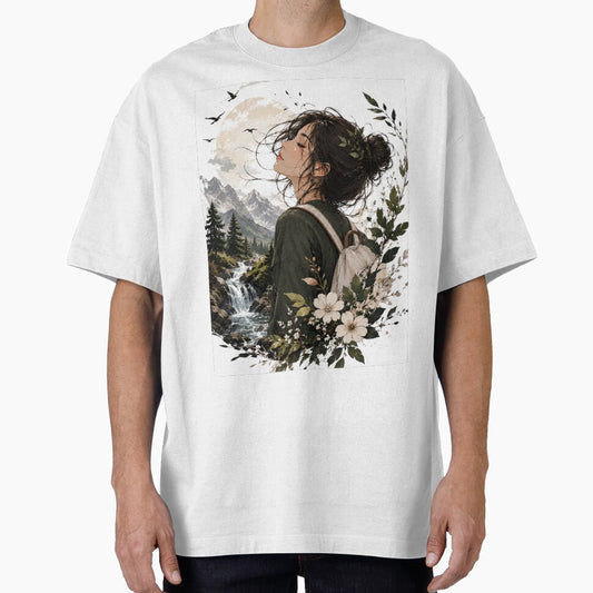 Nature Soul Girl | Aesthetic Forest Dream Artwork by Sticleg