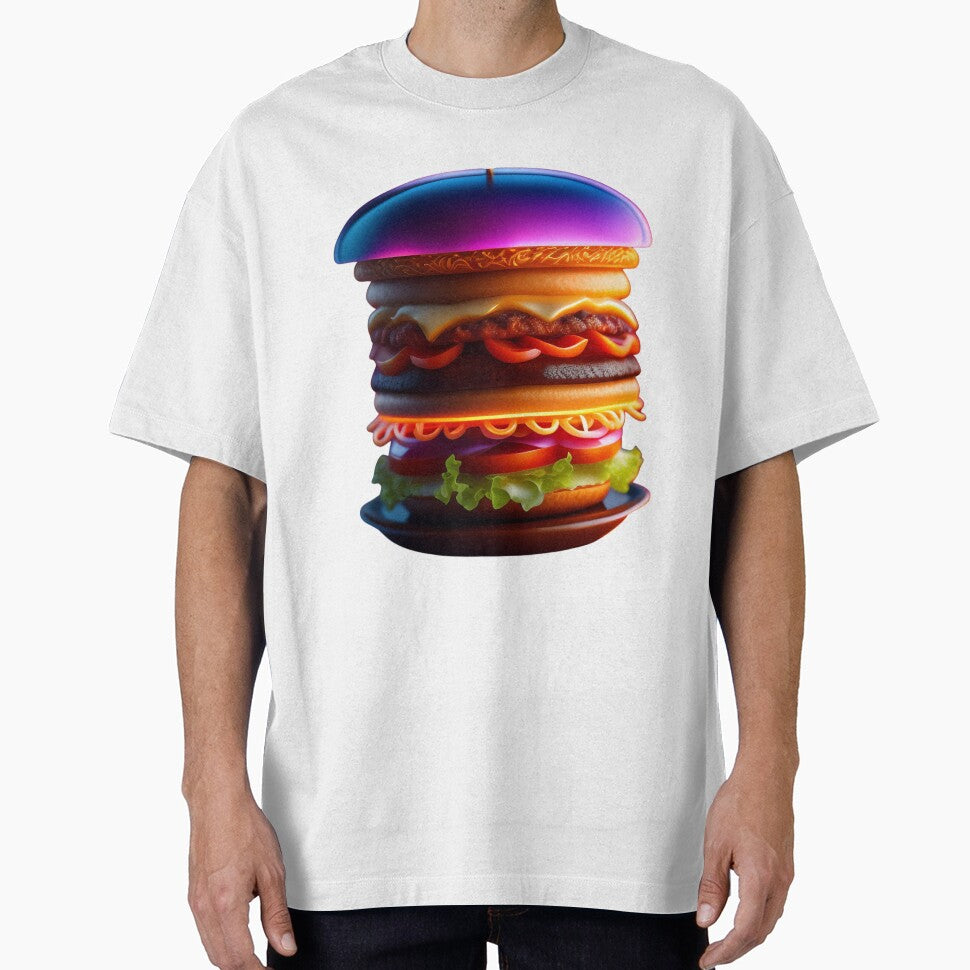 double ai burger by aipaint