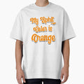 My Spirit Color is Orange - Cool plain color spirit colours designed by ozcushions by ozcushions