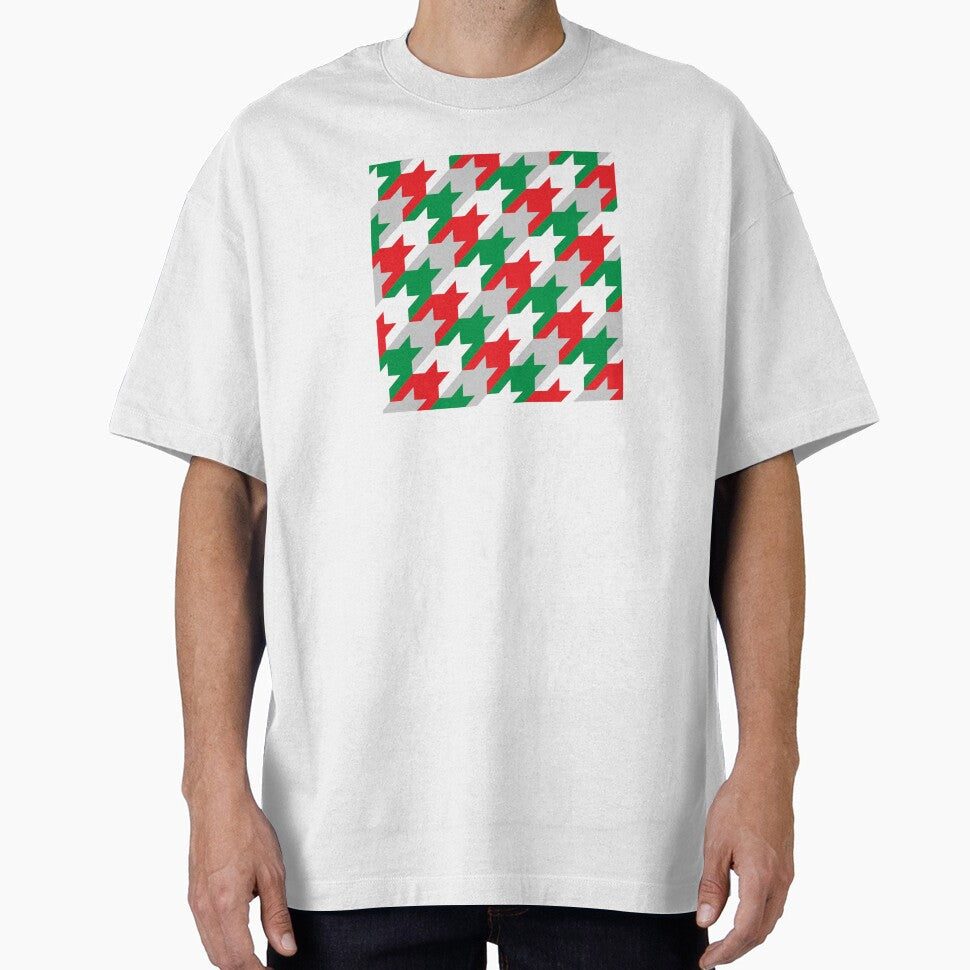 Holiday Houndstooth by curtjankadesign