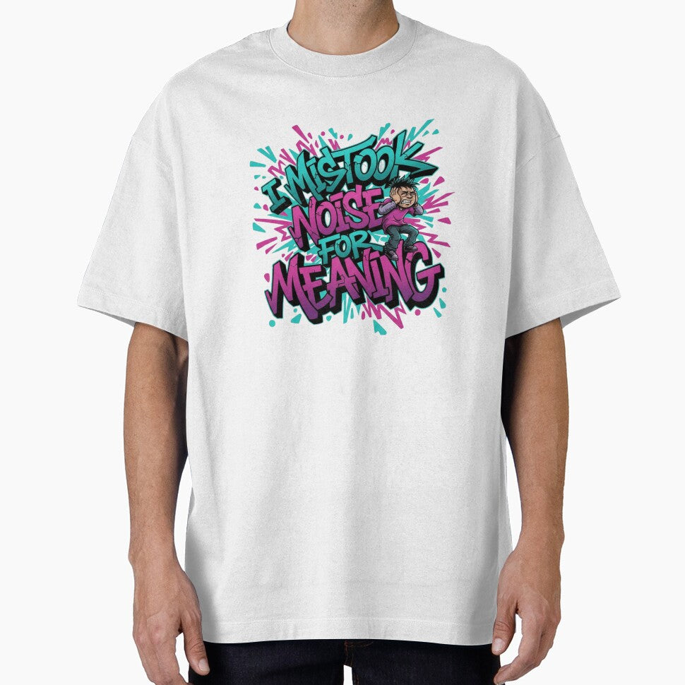 Noise Confusion Street Philosophy Tee by Imaginarium of Chaos falcon88